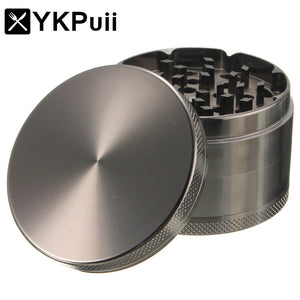 4 Layers Herb Spice Grinder Metal Magnetic Pollinator 63mm Hand Muller Hookah Pipe Tobacco Smoking Pipe Crusher Smoke Filter