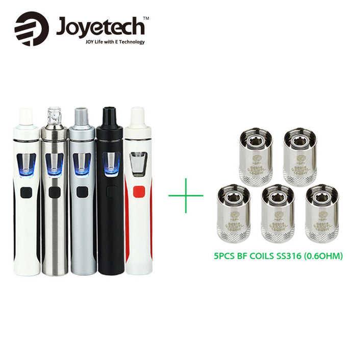 Original Joyetech eGo AIO Kit 1500mAh Quick Vape Kit 2ml 0.6ohm/1.0ohm All-in-One E-Cigarette Vaporizer vs ijust s Starter Kit