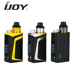 Original IJOY RDTA BOX Mini 100W 2600mAh Built-in Battery100W RDTA BOX Mini Starter Kit 6ml Capacity RBM-C2 Coil IJOY Vape Kit