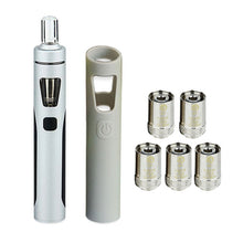 Original Joyetech eGo AIO Kit 2ml 1500mAh w/SS316 BF Coil 1.0ohm/0.6ohm Silicone Case Cover for EGO AIO Quick Vaping Pen