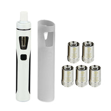 Original Joyetech eGo AIO Kit 2ml 1500mAh w/SS316 BF Coil 1.0ohm/0.6ohm Silicone Case Cover for EGO AIO Quick Vaping Pen