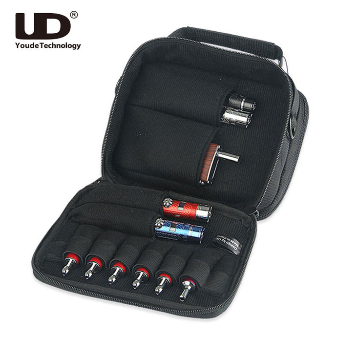 UD Double Deck Vapor Pocket Shoulder Strap Bag E-Cigs carrying bag for vaping batteries/mods/cartomizers/liquids and spare parts