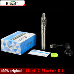 Original Eleaf iJust 2 kit 30W-80W 2600mAh Battery 5.5ml 0.3ohm Tank Atomizer Electronic Cigarette Vape iJust2 Start Kit