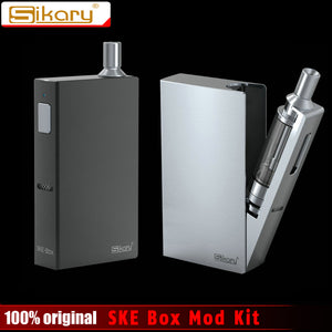 Original Sikary SKE Box Kit 900mAh 1.8ml Tank Atomizer with 1.5ohm BVC Coil E-cigarette Adjustable Airflow Vape All in one Kit