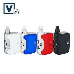 Original Vivakita Fusion Starter Kit 1500mAh Fusion AIO Vape Kit 30W/40W/50W 2ml child-lock atomizer 0.25ohm dual Coil E-cig