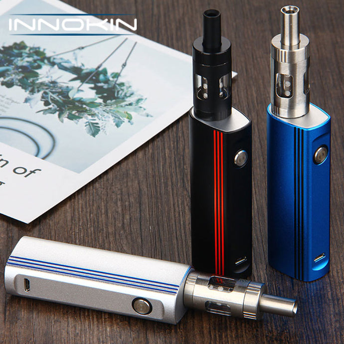 Original Innokin Endura T22 E Starter Kit 2000mAh Battery Prism T18E Tank 2ml TPD Coil1.5ohm T22E Vape Kit vs Endura T22 Kit