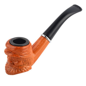 Creative Carved Vintage Enchase Smoking Pipe Tobacco Cigarettes Cigar Pipes Fitting Holder Accessory Collectible New Arrival