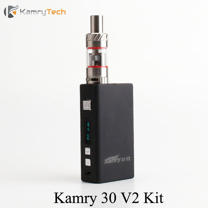 Electronic Cigarette Kit E Hookah Kamry 30 V2 Vape Box Mod Kit 7-30W Vaporizer For EC 1 Atomizer E Cigarette Kit X1059