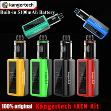 Original Kangertech IKEN Kit 1.54 inch TFT Display Screen 4ml Tank 230W Box Mod Built-in 5100 mAh battery e Cigarette Vape Mod