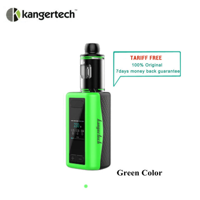 Original Kangertech IKEN Kit 1.54 inch TFT Display Screen 4ml Tank 230W Box Mod Built-in 5100 mAh battery e Cigarette Vape Mod