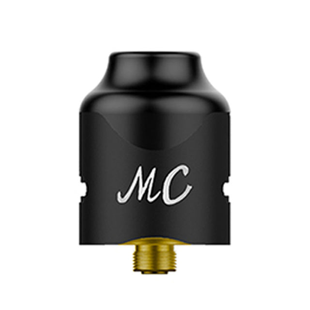 Original SMOKJOY Mushroom Cloud RDA Tank 24mm Rebuildable Drip Atomizer with Dual Side Airflow Slots Intense Clouds Vape Tank