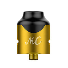 Original SMOKJOY Mushroom Cloud RDA Tank 24mm Rebuildable Drip Atomizer with Dual Side Airflow Slots Intense Clouds Vape Tank