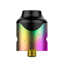 Original SMOKJOY Mushroom Cloud RDA Tank 24mm Rebuildable Drip Atomizer with Dual Side Airflow Slots Intense Clouds Vape Tank