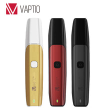 100% Original Vaptio C-Flat Pod Kit with Replaceable 1.5ml Cartridge & Built-in 350mAh Battery Lung Vaping E-cigarette Vape Kit