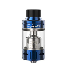 100% UD Zephryus V3 Subohm Tank 5ml Tank Capacity 0.15ohm Organic Cotton Coil & Rifling Line Chimney OCC Kit & DIY Kit Vape Tank