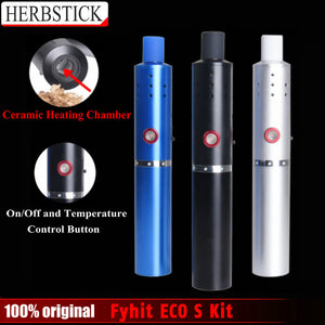 Herbstick FyHit ECO S Portable Vaporizer Dry Herb Kit Ciggo Electronic Cigarette Vapor Temperature Control 2200mah Mini Vape Pen