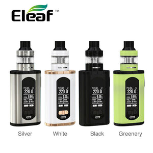 Original Eleaf Invoke 220W with Ello T TC Kit with 2ml Ello T Tank Extendable To 4ml & 1.3-inch Large Screen No Battery Vape Kit