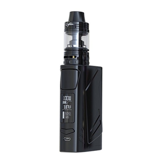 Original IJOY ELITE PS2170 100W TC Kit with 3.2ml Captain Mini Tank & IJOY 21700 Battery 3750mAh Huge Power E-cigarette Vape Kit