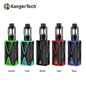 Original Kangertech Spider 200W with FIVE 6 Mini TC Kit 2ml/4ml Tank & Built-in 4200mAh Battery Max 200W Output Huge Power Vape