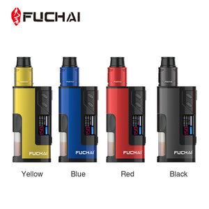 Original Fuchai Squonk 213 150W 21700 VW Kit with Fuchai Squonk Mod & Fuchai RDA Maximum Output 150W No 21700/18650 Battery Vape