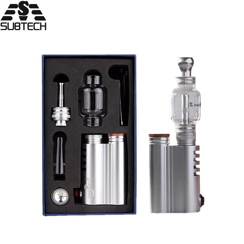 hot ! LVS original Jurassic S1 dry herb vaporizer kit water pipe unique glass pipe dry herb vapor Pure taste herbal vaporiser