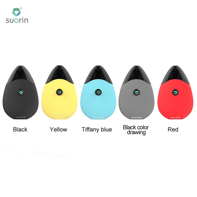 Original Suorin Drop Starter Kit with Built-in 300mAh Battery & 2ml Capacity Cartridge Easy-to-use Device Suorin Drop Kit Vape