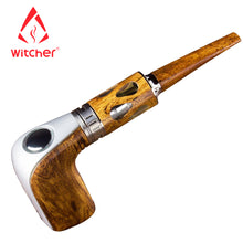 Witcher Electronic Cigarette Stalin 40W E-Pipe Starter kit Huge Vapor Wooden Design E pipe Electronic Hookah Vape Pen