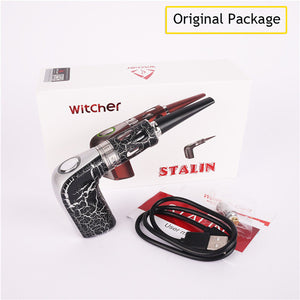 Witcher Electronic Cigarette Stalin 40W E-Pipe Starter kit Huge Vapor Wooden Design E pipe Electronic Hookah Vape Pen