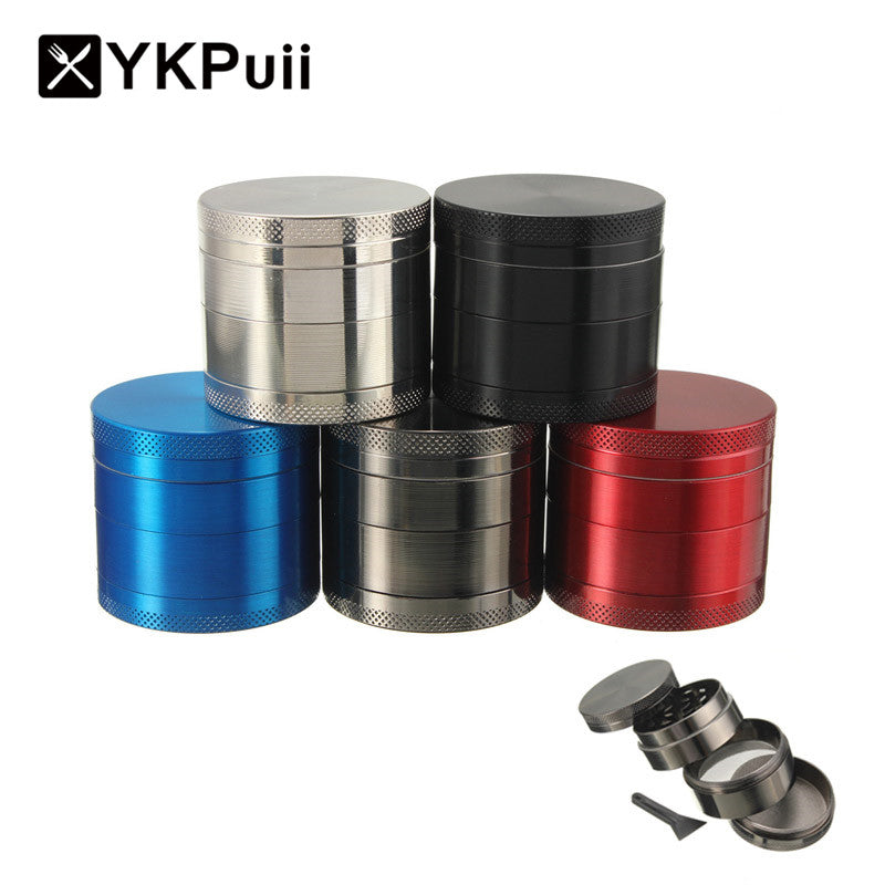 4 Layers Herb  Herbal Pollen Grinder Crusher-Spice Tobacco Crusher-Smoking Pipe Grinder Cigar Hand Metal Smoke Filter