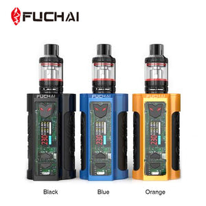 Original Fuchai MT-V 220W TC Kit with 2.8ml ST3 Tank &  Colorful LED Light Max 220w Output Huge Power No 18650 Battery Vape Kit