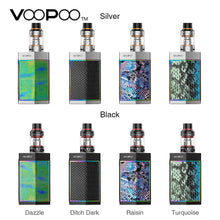 Original VOOPOO TOO 180W TC Kit with 3.5ml UFORCE Tank Max 180W Output No 18650 Battery 0.4ohm OCC Head Great Flavor Vape Kit