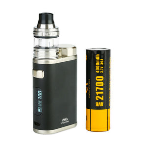 100W Eleaf IStick Pico 21700 Kit with 4000mAh 21700 Battey & Ello Atomizer 2ml Capacity E-cigarettes Eleaf IStick Pico Vape Kit