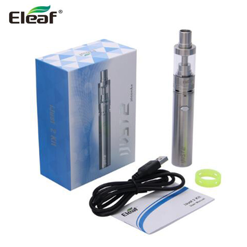 In stock Original Eleaf iJust 2 Kit  5.5ml 0.3ohm Tank Atomizer 2600mah i just 2 E Hookah Vape iJust2