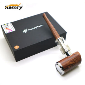 100% Original Kamry K1000 Plus E-Pipe kit built-in 1000mAh Battery e Pipe Mod Wooden K1000 Plus Electronic Cigarette Hookah