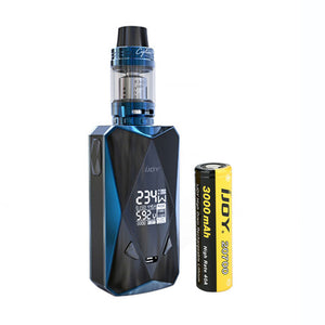 Electronic Cigarette 6000mAh IJOY Diamond PD270 TC Kit with 234W Output Power & Captain X3S Subohm Tank 4.2ml/2ml IJOY Vape Kit