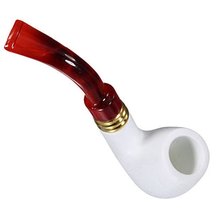 Meerschaum Classic Durable Smoke Smoking Pipe Smoking Pipe Filter Gift Tobacco Herb Pipes Cigarettes Cigar Pipes